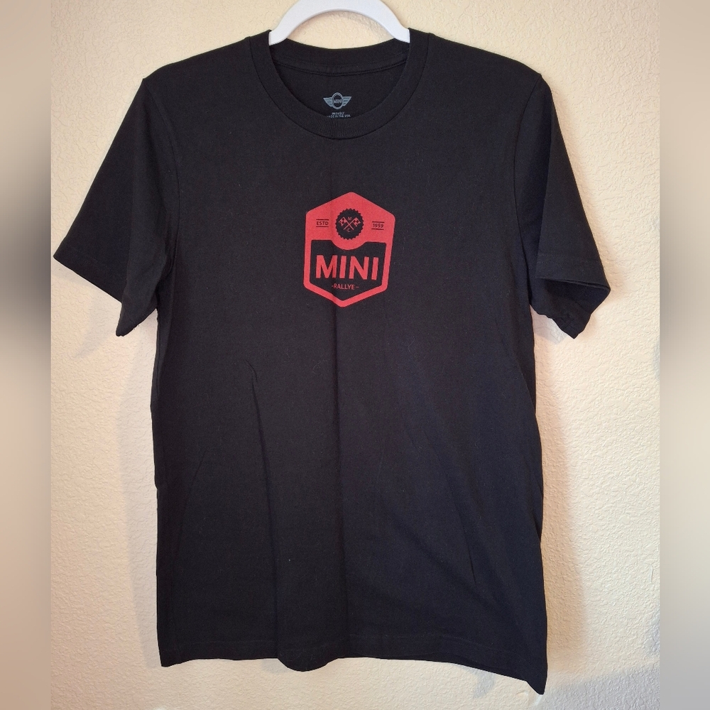 Mens black shirt size medium mini Cooper